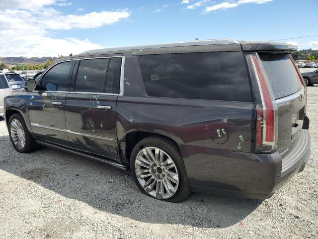 1GYS4KKJ4GR394083 - 2016 CADILLAC ESCALADE ESV PLATINUM Графитовый фото 2