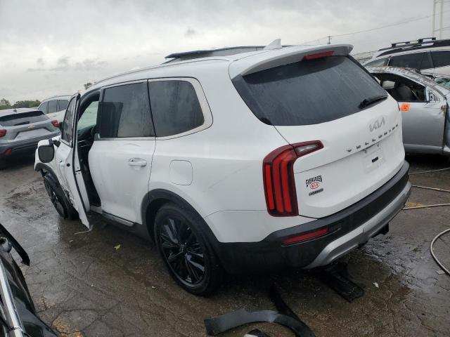 5XYP5DHC3NG231112 - 2022 KIA TELLURIDE SX WHITE photo 2