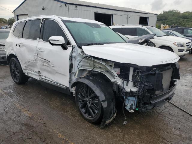 5XYP5DHC3NG231112 - 2022 KIA TELLURIDE SX WHITE photo 4