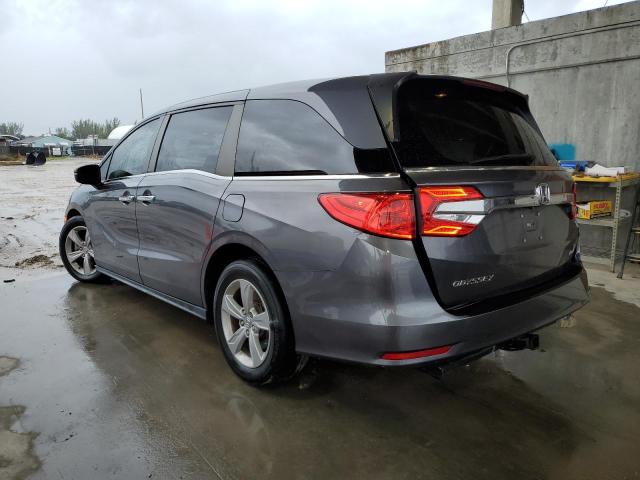 5FNRL6H52LB009290 - 2020 HONDA ODYSSEY EX GRAY photo 2