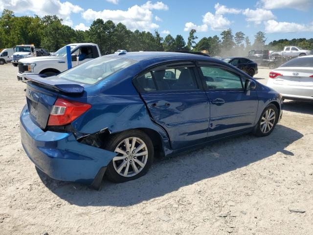 2HGFB2F95CH567621 - 2012 HONDA CIVIC EXL 蓝色 照片 3
