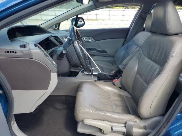 2HGFB2F95CH567621 - 2012 HONDA CIVIC EXL 蓝色 照片 7