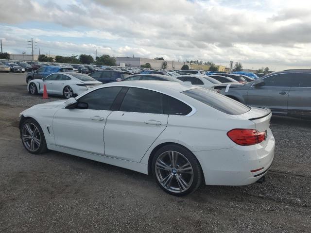 WBA4F7C38HG788542 - 2017 BMW 430I GRAN COUPE WHITE photo 2