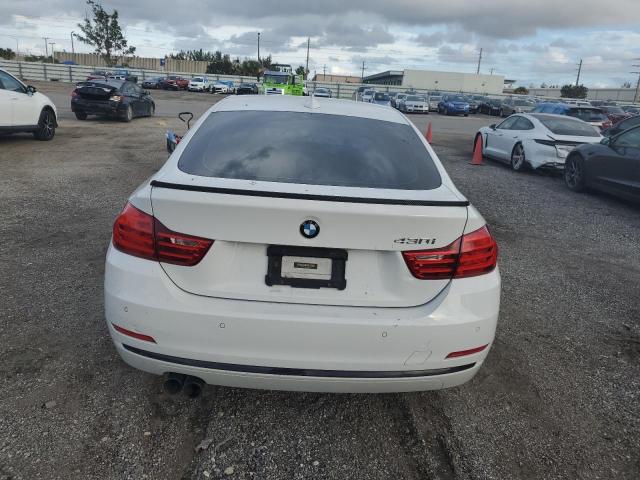 WBA4F7C38HG788542 - 2017 BMW 430I GRAN COUPE WHITE photo 6