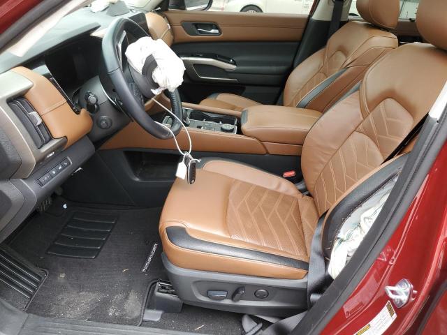 5N1DR3DJ3PC202458 - 2023 NISSAN PATHFINDER PLATINUM Qırmızı foto 7