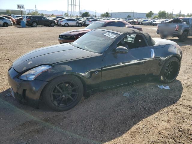 JN1AZ36A05M750125 - 2005 NISSAN 350Z ROADSTER BLACK photo 1