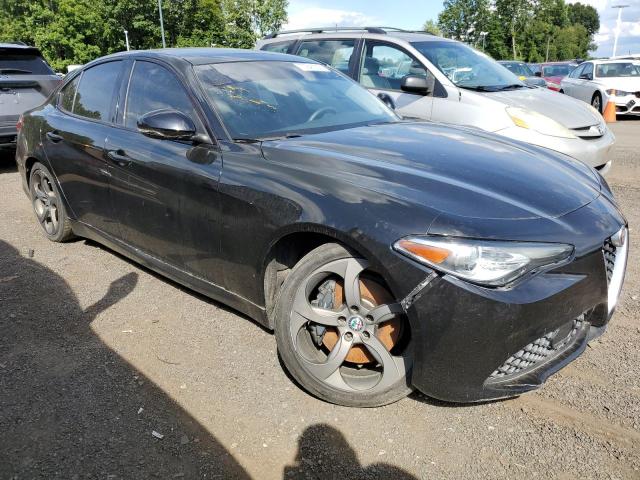 ZARFAEDN0H7536207 - 2017 ALFA ROMEO GIULIA Q4 შავი ფოტო 4