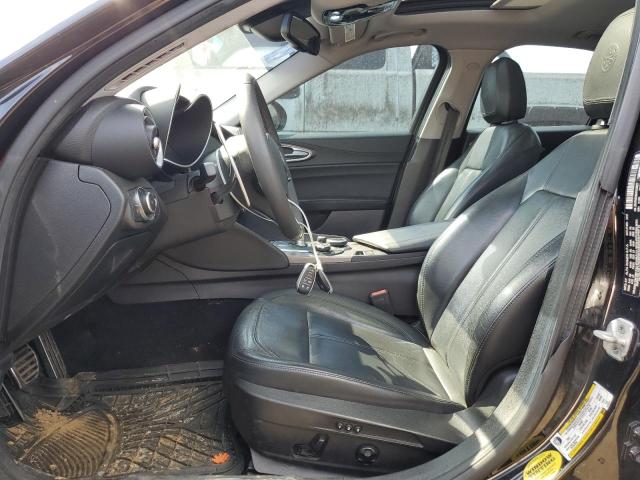 ZARFAEDN0H7536207 - 2017 ALFA ROMEO GIULIA Q4 შავი ფოტო 7