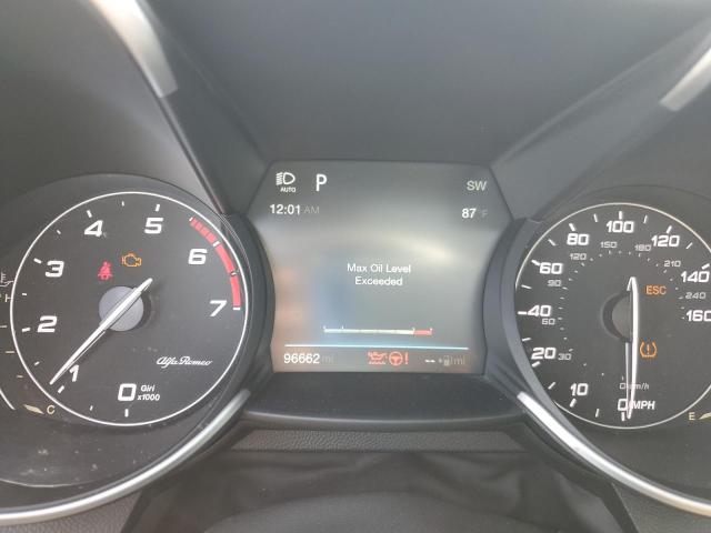 ZARFAEDN0H7536207 - 2017 ALFA ROMEO GIULIA Q4 შავი ფოტო 9