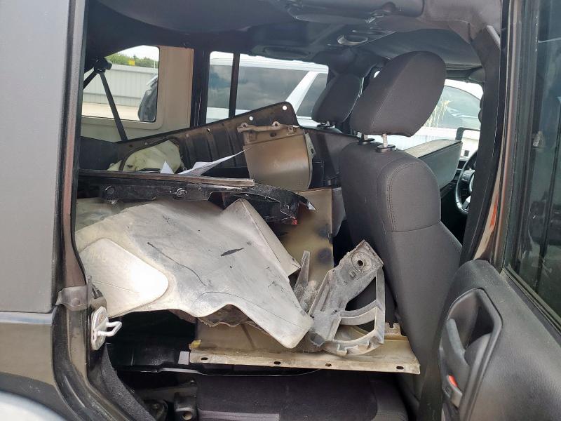 1C4BJWDG7CL279532 - 2012 JEEP WRANGLER U SPORT Սև լուսանկար 11