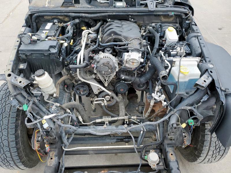 1C4BJWDG7CL279532 - 2012 JEEP WRANGLER U SPORT Սև լուսանկար 12