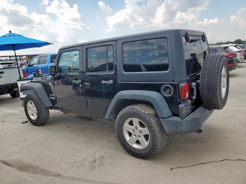 1C4BJWDG7CL279532 - 2012 JEEP WRANGLER U SPORT Սև լուսանկար 2