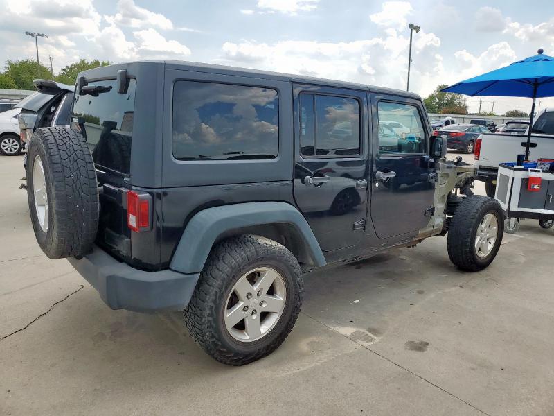 1C4BJWDG7CL279532 - 2012 JEEP WRANGLER U SPORT Սև լուսանկար 3