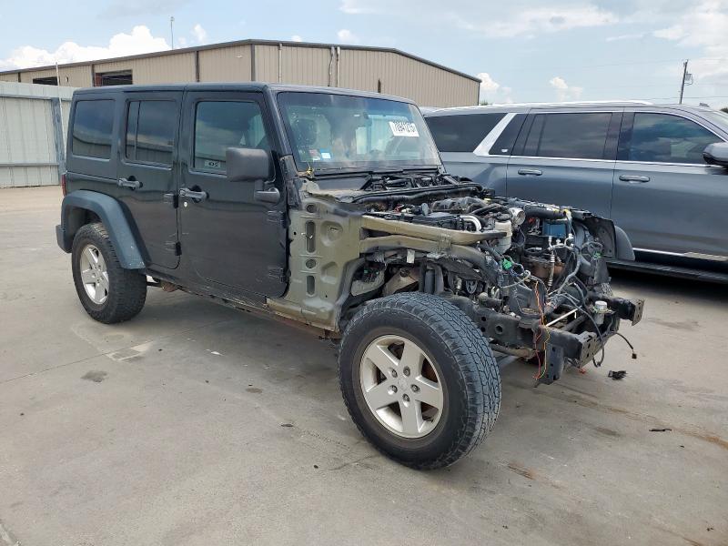 1C4BJWDG7CL279532 - 2012 JEEP WRANGLER U SPORT Սև լուսանկար 4