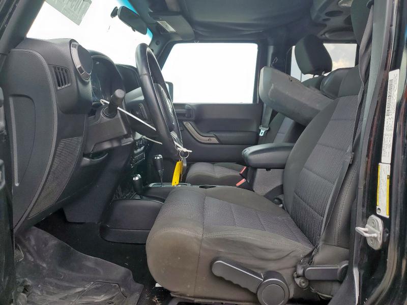 1C4BJWDG7CL279532 - 2012 JEEP WRANGLER U SPORT Սև լուսանկար 7