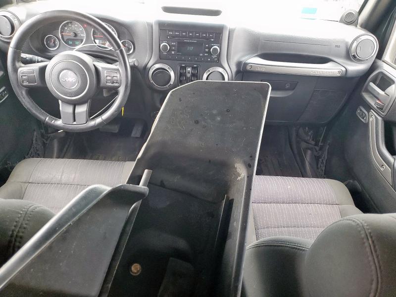 1C4BJWDG7CL279532 - 2012 JEEP WRANGLER U SPORT Սև լուսանկար 8