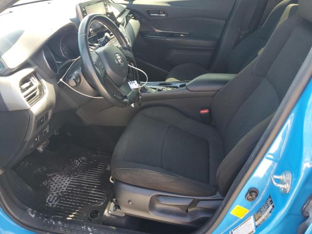 JTNKHMBX8K1038314 - 2019 TOYOTA C-HR XLE BLUE photo 7