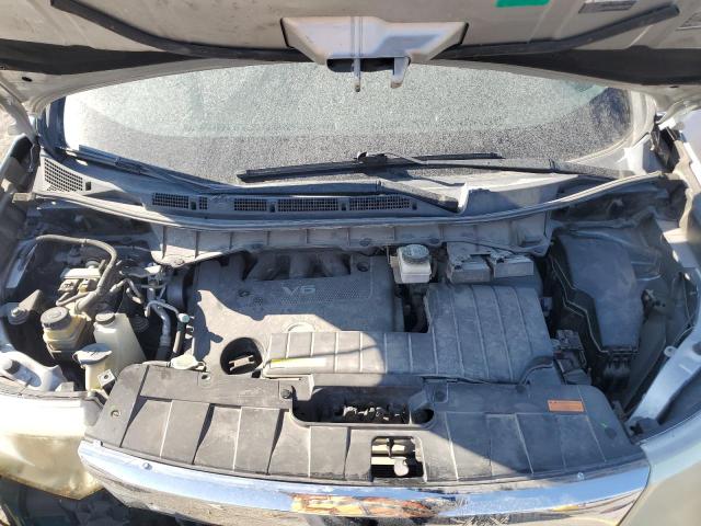 JN8AE2KP5C9040042 - 2012 NISSAN QUEST S SILVER photo 12