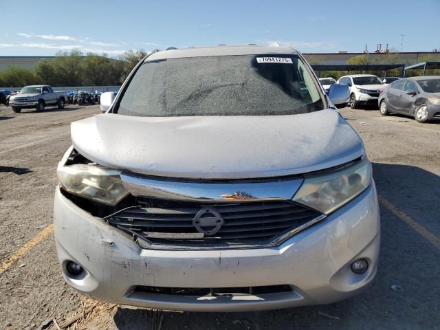 JN8AE2KP5C9040042 - 2012 NISSAN QUEST S SILVER photo 5