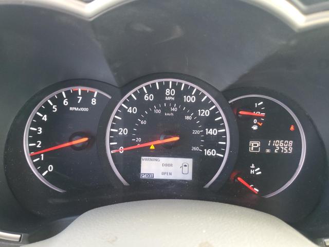 JN8AE2KP5C9040042 - 2012 NISSAN QUEST S SILVER photo 9