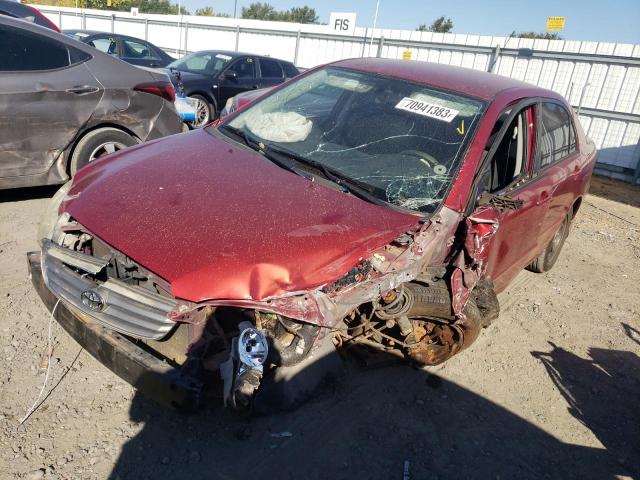 1NXBR32E23Z161810 - 2003 TOYOTA COROLLA CE RED photo 1