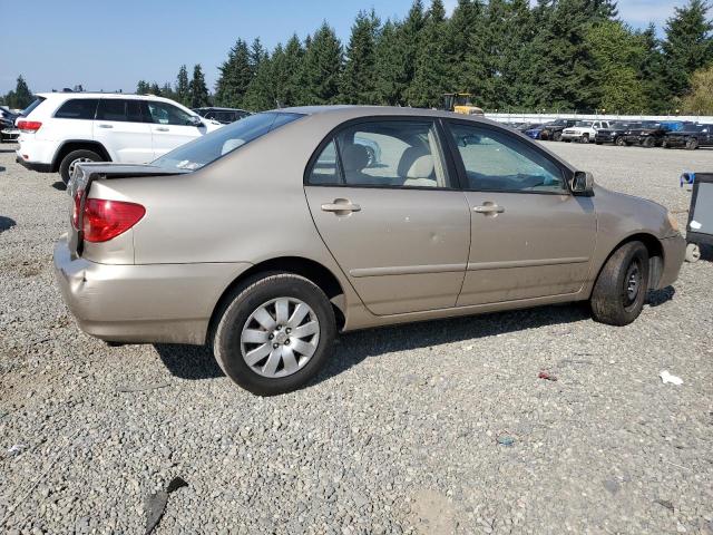 1NXBR32E24Z231470 - 2004 TOYOTA COROLLA CE 棕色 照片 3