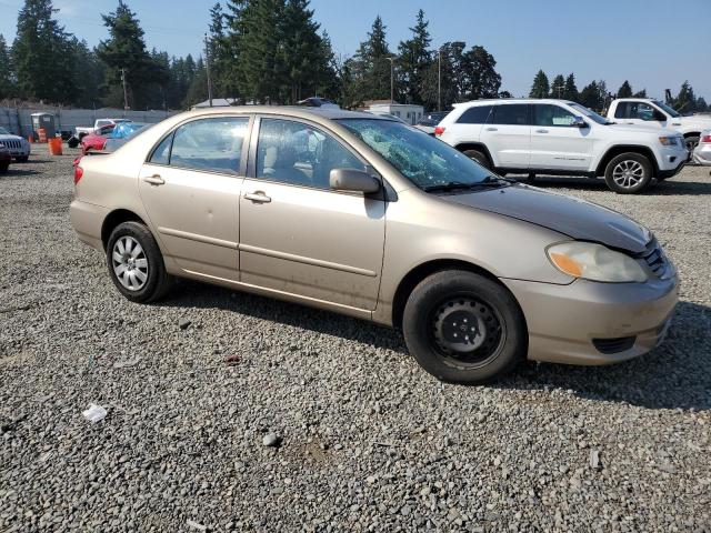 1NXBR32E24Z231470 - 2004 TOYOTA COROLLA CE 棕色 照片 4