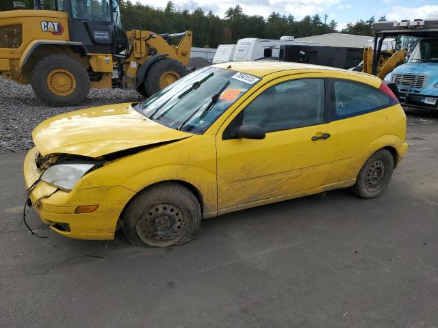 1FAFP31N37W190245 - 2007 FORD FOCUS ZX3 YELLOW photo 1