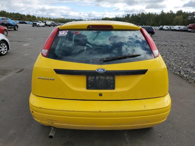 1FAFP31N37W190245 - 2007 FORD FOCUS ZX3 YELLOW photo 6