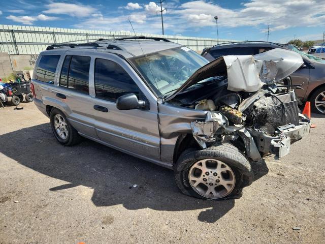 1J4GW48S1YC132604 - 2000 JEEP GRAND CHER LAREDO SILVER photo 4