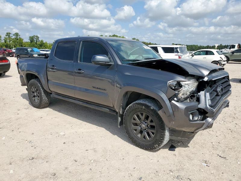 3TYAX5GN3MT011905 - 2021 TOYOTA TACOMA DOUBLE CAB GRAY photo 4