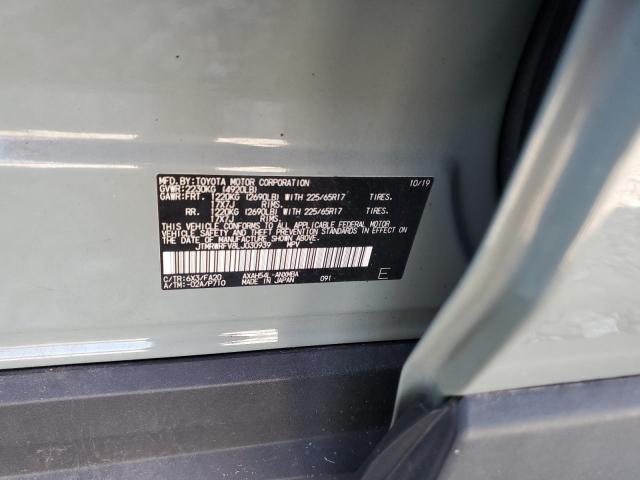 JTMRWRFV8LJ030939 - 2020 TOYOTA RAV4 XLE GREEN photo 13