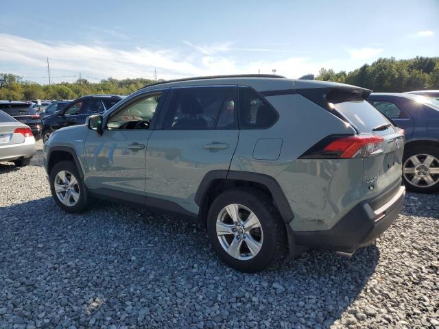 JTMRWRFV8LJ030939 - 2020 TOYOTA RAV4 XLE GREEN photo 2