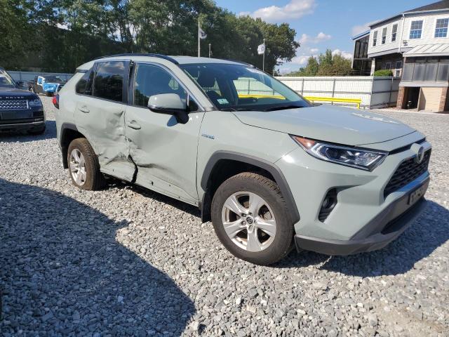 JTMRWRFV8LJ030939 - 2020 TOYOTA RAV4 XLE GREEN photo 4