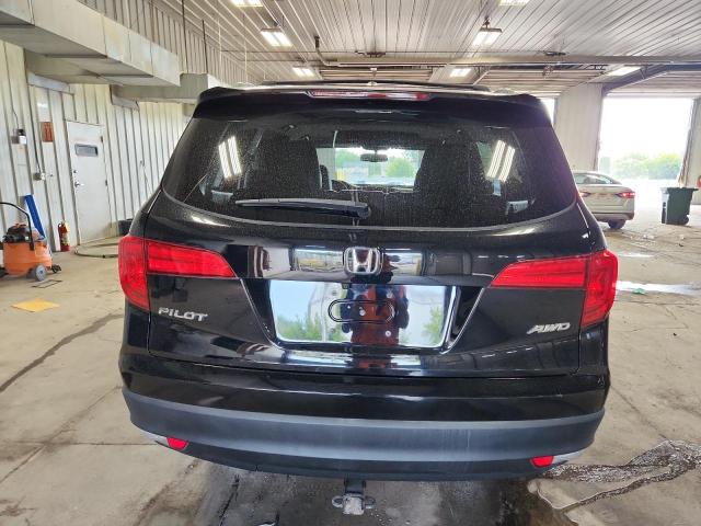 5FNYF6H56JB012872 - 2018 HONDA PILOT EXL BLACK photo 6