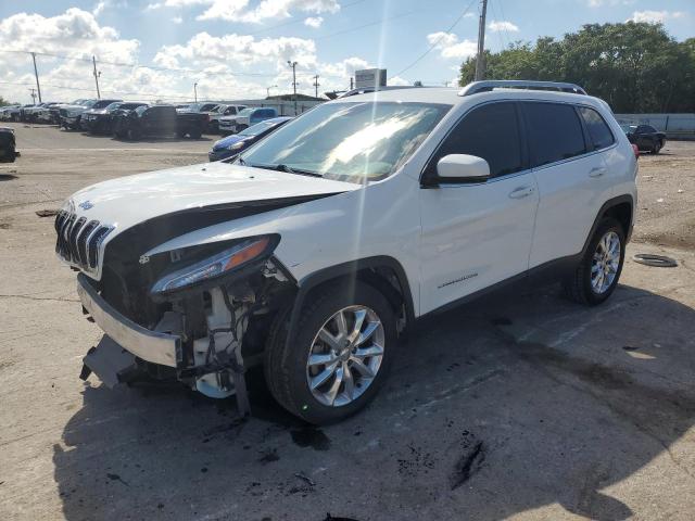 1C4PJLDS3FW782924 - 2015 JEEP CHEROKEE LIMITED WHITE photo 1