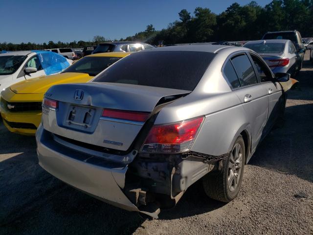 1HGCP2F69BA077402 - 2011 HONDA ACCORD SE SILVER photo 4