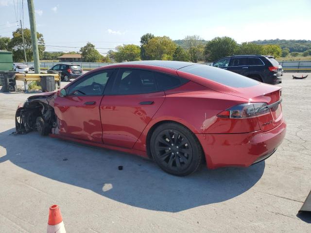 5YJSA1E23GF139346 - 2016 TESLA MODEL S Burdeos foto 2