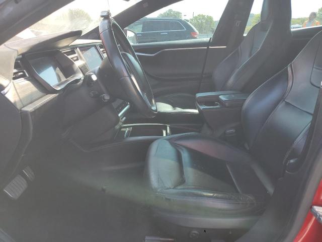5YJSA1E23GF139346 - 2016 TESLA MODEL S Burdeos foto 7