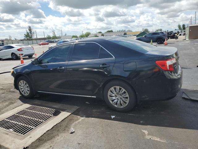 4T1BF1FK3CU046226 - 2012 TOYOTA CAMRY BASE BLACK photo 2