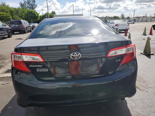 4T1BF1FK3CU046226 - 2012 TOYOTA CAMRY BASE BLACK photo 6