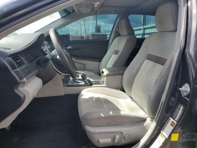4T1BF1FK3CU046226 - 2012 TOYOTA CAMRY BASE BLACK photo 7