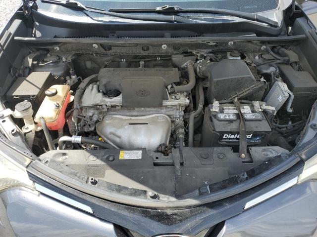 JTMWFREV6GJ078790 - 2016 TOYOTA RAV4 XLE GRAY photo 11