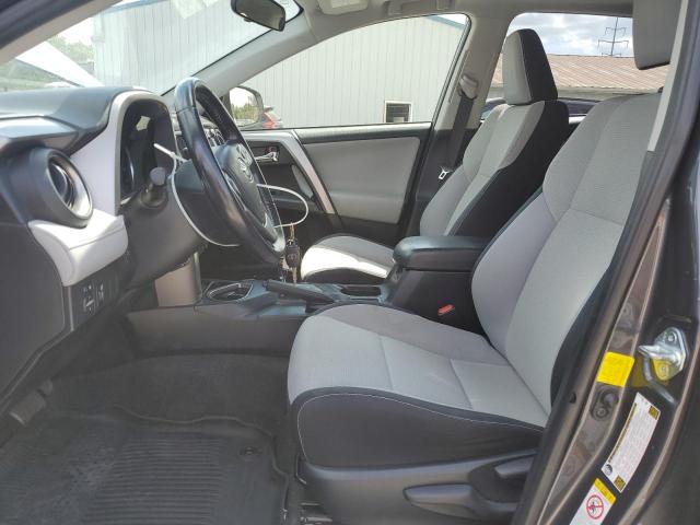 JTMWFREV6GJ078790 - 2016 TOYOTA RAV4 XLE GRAY photo 7