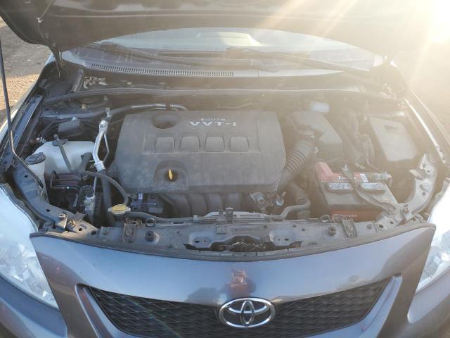 JTDBU4EE3AJ073092 - 2010 TOYOTA COROLLA BASE GRAY photo 11