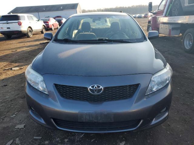 JTDBU4EE3AJ073092 - 2010 TOYOTA COROLLA BASE GRAY photo 5