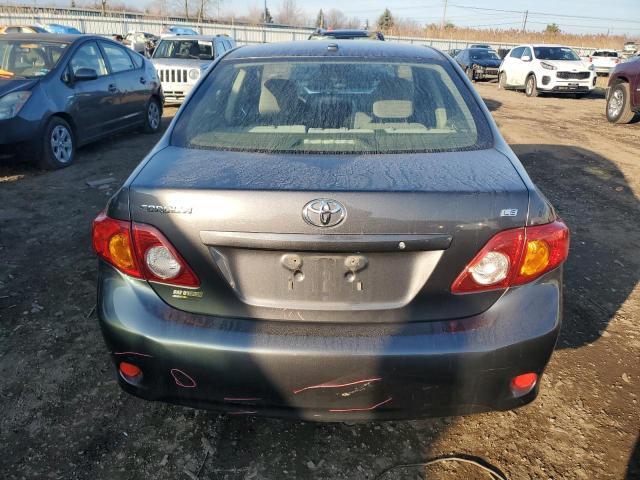 JTDBU4EE3AJ073092 - 2010 TOYOTA COROLLA BASE GRAY photo 6