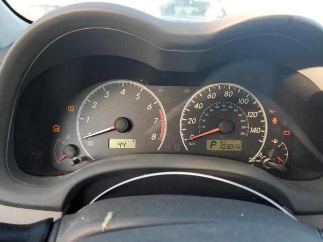 JTDBU4EE3AJ073092 - 2010 TOYOTA COROLLA BASE GRAY photo 9