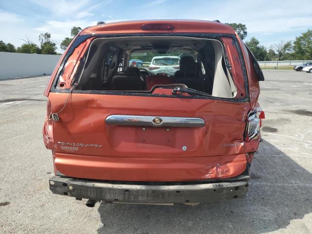 2A4GP54L16R702381 - 2006 CHRYSLER TOWN & COU TOURING ORANGE photo 6
