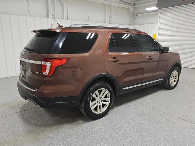 1FM5K8D88JGC06959 - 2018 FORD EXPLORER XLT 勃艮第红 照片 3